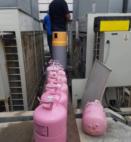 تصویر مرتبط با گاز R32 و تعمیر VRF